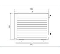 Valeo Condenser, Air Conditioning 814095