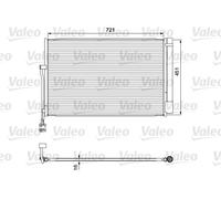 VALEO 814379 Air conditioning condenser