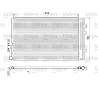 VALEO 814386 Condenser, air conditioning for BMW