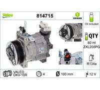 VALEO 814715 Compressor, air conditioning for SUBARU