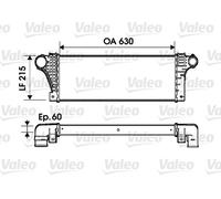 VALEO 817941 Intercooler, charger for IVECO