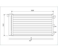Valeo Service 818005 Condenser