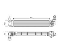 VALEO 818228 Intercooler, charger for DACIA,RENAULT