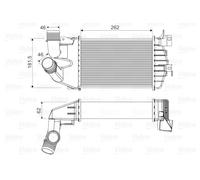 VALEO 818556 Intercooler