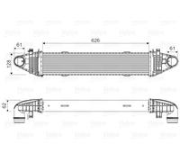 VALEO 818616 Intercooler
