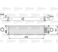 VALEO 818624 Intercooler, charger for MERCEDES-BENZ