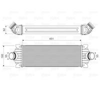 Valeo Intercooler, Engine Cooling 818644