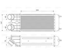 VALEO 818663 Intercooler, charger for CITRO?N,PEUGEOT