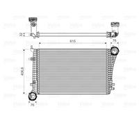 Valeo Intercooler, Engine Cooling 818675