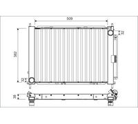Valeo 822671 Cooler Module Fits Nissan Micra Renault Clio Modus / Grand Modus