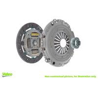 KN-206 3pc Clutch Kit 3 Pieces 242mm Diameter Cover Plate Bearing By Aisin