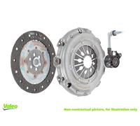 Clutch kit for vehicles with push type clutch 834122 VALEO for ABARTH ALFA ROMEO