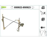 VALEO 850923 Window Regulator VALEO WINDOW REGULATOR Fitting side [Text]: Confort [Text]: Function type [Text] : Technology [Text]: