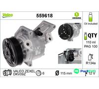 VALEO AIR CONDITIONING COMPRESSOR 559618