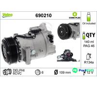 VALEO AIR CONDITIONING COMPRESSOR 690210 FOR OPEL VAUXHALL