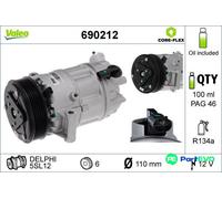 VALEO AIR CONDITIONING COMPRESSOR 690212 FOR ALFA ROMEO