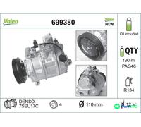 VALEO AIR CONDITIONING COMPRESSOR 699380 FOR AUDI