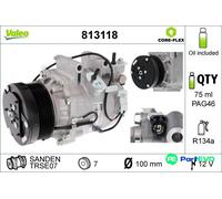 VALEO AIR CONDITIONING COMPRESSOR 813118 FOR HONDA