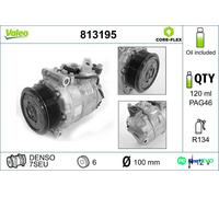 VALEO AIR CONDITIONING COMPRESSOR 813195 FOR MERCEDES-BENZ