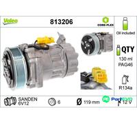 VALEO AIR CONDITIONING COMPRESSOR 813206 FOR CITROËN MINI