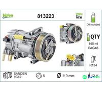 VALEO AIR CONDITIONING COMPRESSOR 813223 FOR CITROËN PEUGEOT DS