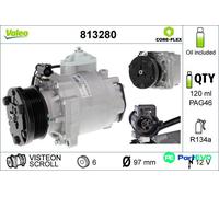 VALEO AIR CONDITIONING COMPRESSOR 813280 FOR FORD