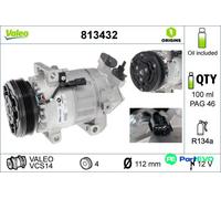 VALEO AIR CONDITIONING COMPRESSOR 813432