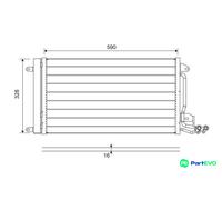 Valeo Condenser, Air Conditioning 814364