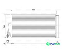 VALEO AIR CONDITIONING CONDENSER 814409 FOR MINI
