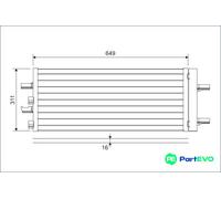 VALEO AIR CONDITIONING CONDENSER 822615 FOR BMW VOLVO MINI