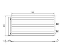 VALEO 822749 Air conditioning condenser