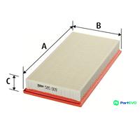 VALEO AIR FILTER 585009 FOR AUDI SEAT SKODA VW