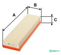 VALEO AIR FILTER 585114 FOR CITROËN PEUGEOT