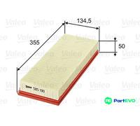 VALEO AIR FILTER 585190 FOR CHRYSLER MERCEDES-BENZ PUCH