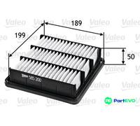 VALEO AIR FILTER 585200 FOR HYUNDAI KIA