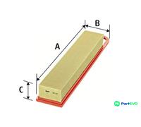 VALEO AIR FILTER 585247 FOR CITROËN PEUGEOT MINI