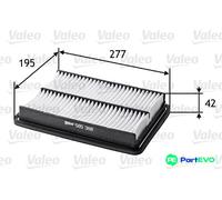 VALEO AIR FILTER 585388 FOR HYUNDAI KIA