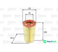 VALEO AIR FILTER 585649 FOR MERCEDES-BENZ