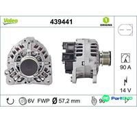 VALEO ALTERNATOR 439441 FOR AUDI FORD SEAT SKODA VW