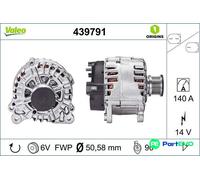 VALEO ALTERNATOR 439791 FOR AUDI SEAT VW