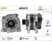 Valeo 443413 Alternator Fits Jaguar E-Pace F-Pace XE XF Land Rover Defender