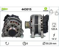 VALEO ALTERNATOR ORIGINS OPEL GROUP 443015