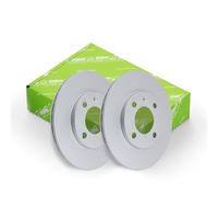 VALEO FRONT 2 X BRAKE DISC 673032 FOR FORD MAZDA