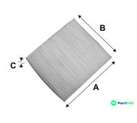 VALEO CABIN AIR FILTER 698866 FOR FIAT FORD