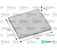 VALEO CABIN AIR FILTER 698895 FOR KIA