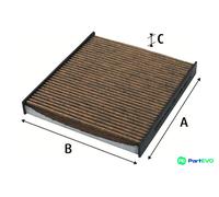 VALEO CABIN AIR FILTER 701020 FOR AUDI SEAT SKODA VW