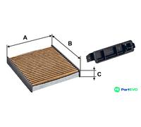 VALEO CABIN AIR FILTER 701030 FOR NISSAN RENAULT DACIA
