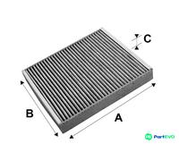 VALEO CABIN AIR FILTER 715659 FOR OPEL SAAB VAUXHALL CHEVROLET CADILLAC