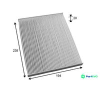VALEO CABIN AIR FILTER 715740 FOR HYUNDAI KIA