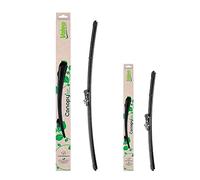 VALEO CANOPY Wiper - Flat Wiper Blade Kit Made from Natural And Recycled Materials CAN75+CAN20 - Front - Lengths: 24 inches+15 inches - (Pack of 2)